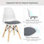 Chaise d'appoint en lin-1365459549