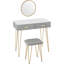 Casnovia Dressing Table with Mirror