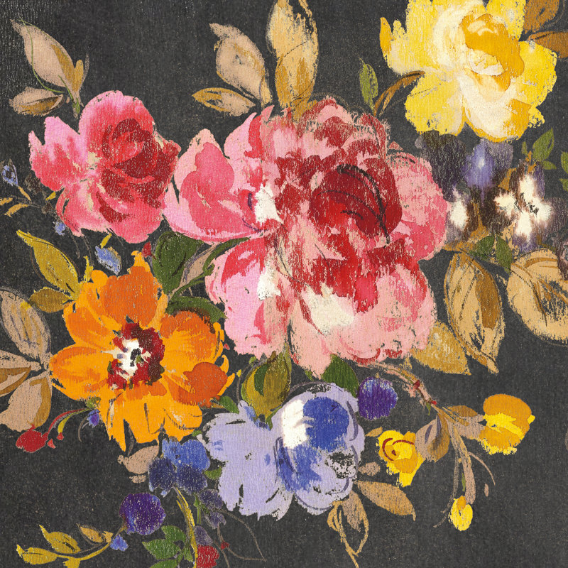 Summer Garden II by Wild Apple Portfolio - Wrapped Canvas Painting, 76cm H x 76cm W x 3.8cm D