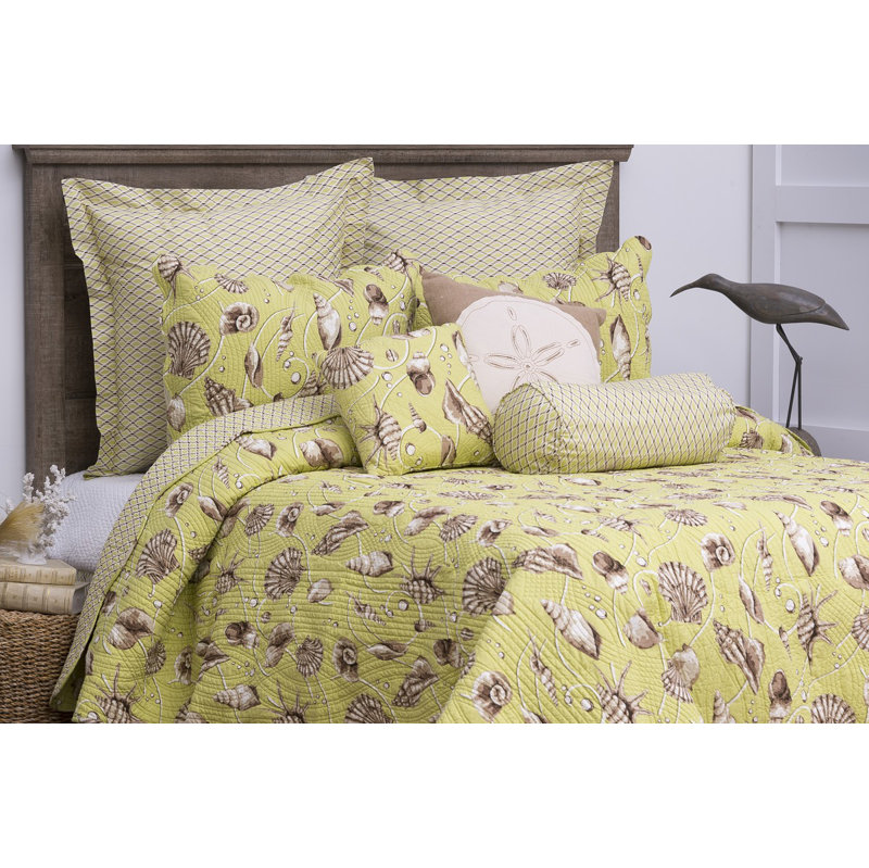 Calypso Shells Throw Pillow