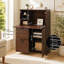 Armoire de bureau, avec tiroir de rangement et tablettes, bureau pliable, idéal pour la maison, le bureau et le dortoir