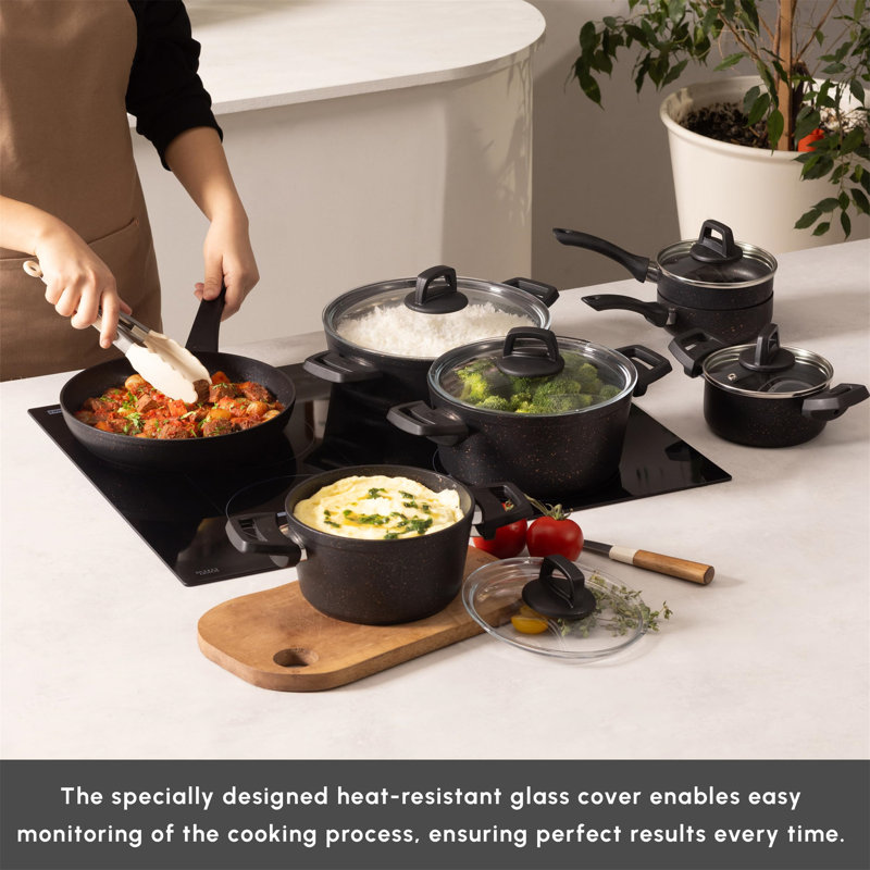 Ballarat 12 - Piece Stoneware Cookware Set