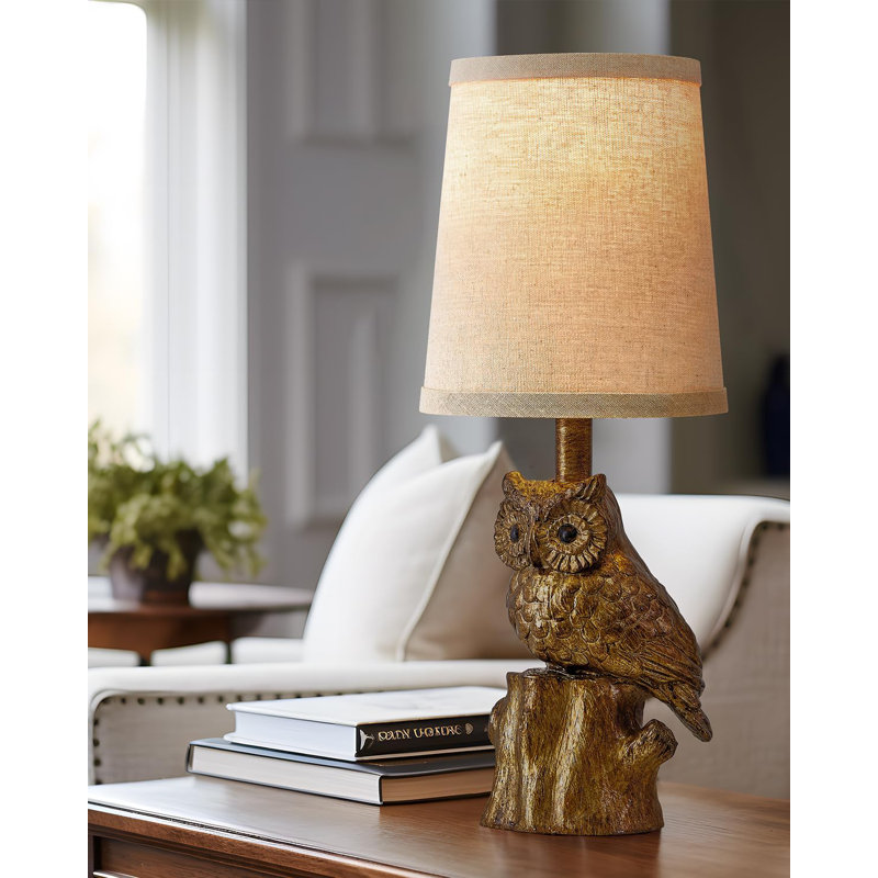 Lampe de chevet rustique 14,25 po