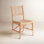 Granillo Natural Palm Rattan and Cane Streamlined Dining Chair
