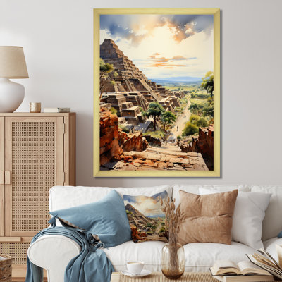 Axtin, Mexique, Teotihuacan, lever du soleil, impressionnisme I