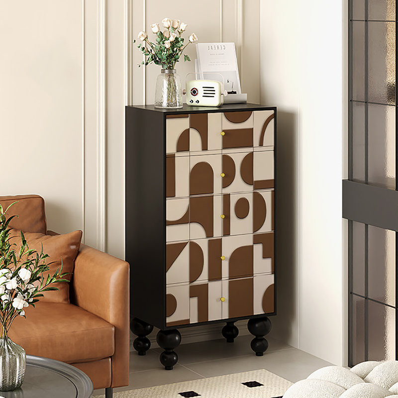 Armoire décorative à tiroirs French Design
