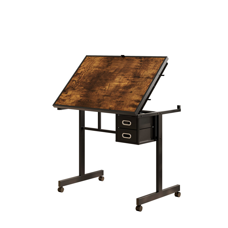 Adjustable Height Iron Drafting Table