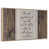 Floating Frame Natural Wood