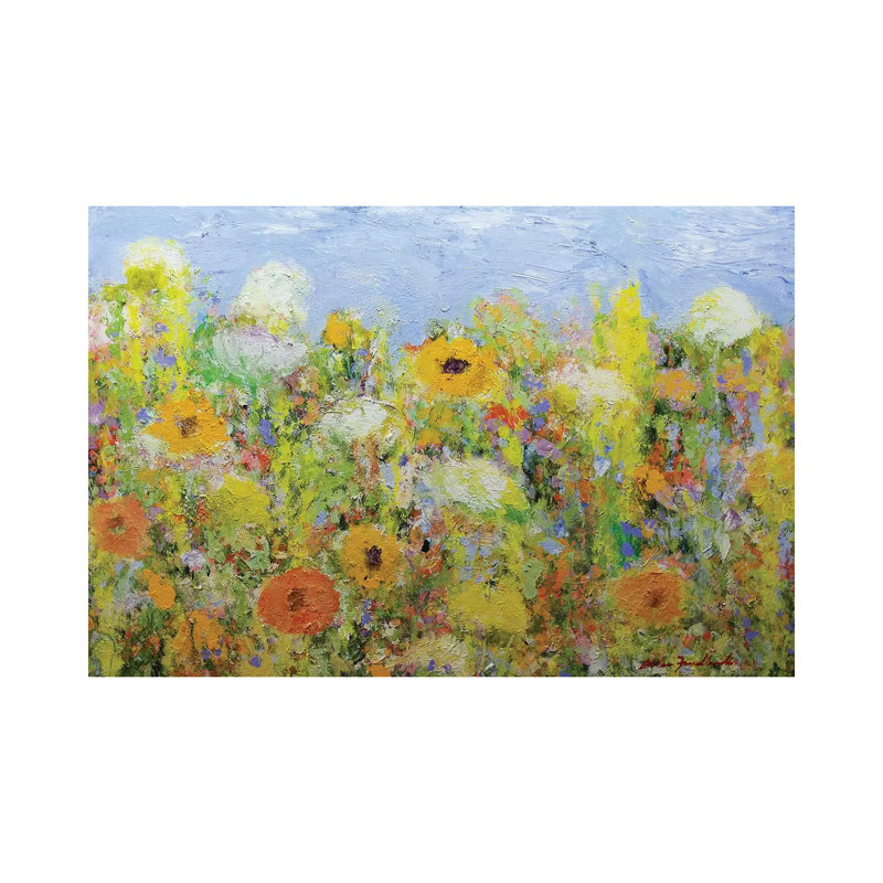 Dandelion Dust by Allan Friedlander - Wrapped Canvas Print, 20.32 cm H x 30.48 cm W