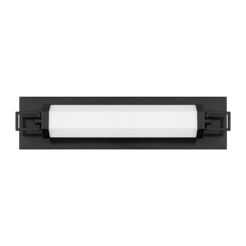 Luminaire de meuble-lavabo à DEL 18 po Aldegonde, 18in, Black Lustre