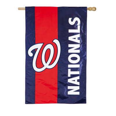 Polyester 44 x 28 po mlb 2 côtés drapeau maison