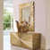Linenfold Mirror
