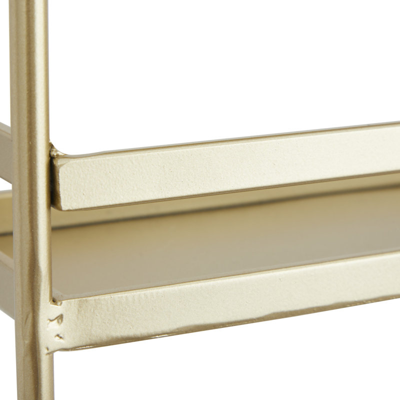 Cosmoliving By Cosmopolitan Modern Iron Wall Shelf