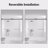 68-72 Inches *76 Inches  Frameless Double Sliding Soft-Close Shower Door, Thick Tempered Glass Door-120129617
