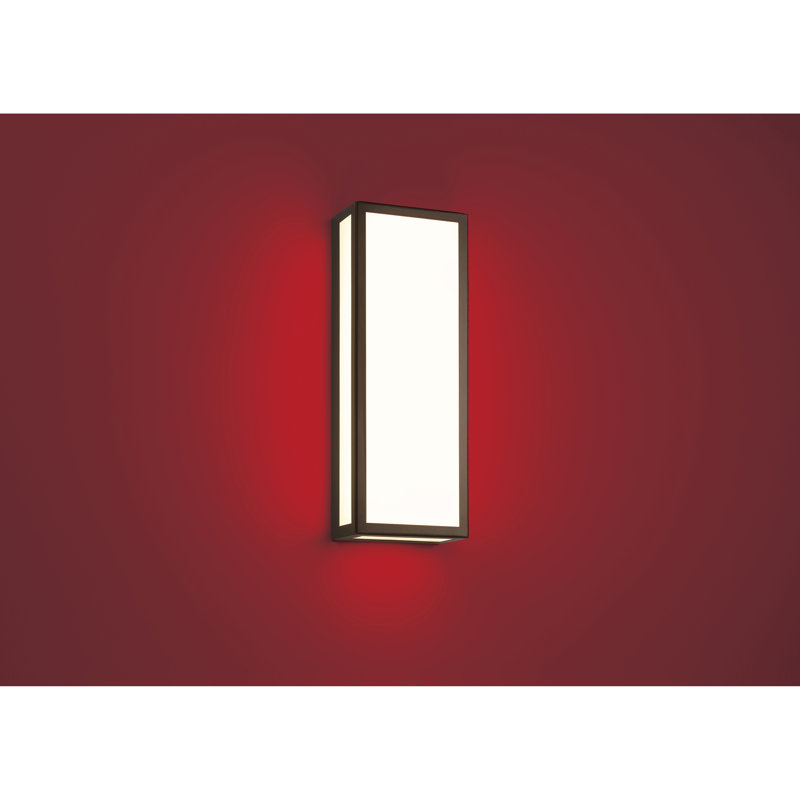 Wall Light, 18" H x 6.5" W x 3.5" D, Bronze