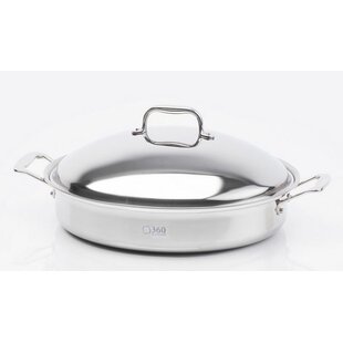 360 Cookware Stainless Steel – 1 Qt Saucepan with Cover