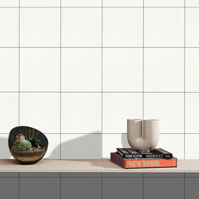 True Story Textured 12'' W x 12'' L Porcelain Throughbody Singular Tile