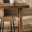 with Solid Wood Base Dining Table