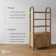 Iris 3 Tier Arched Bookshelf With Cabinet Base And Solid Wood Frame