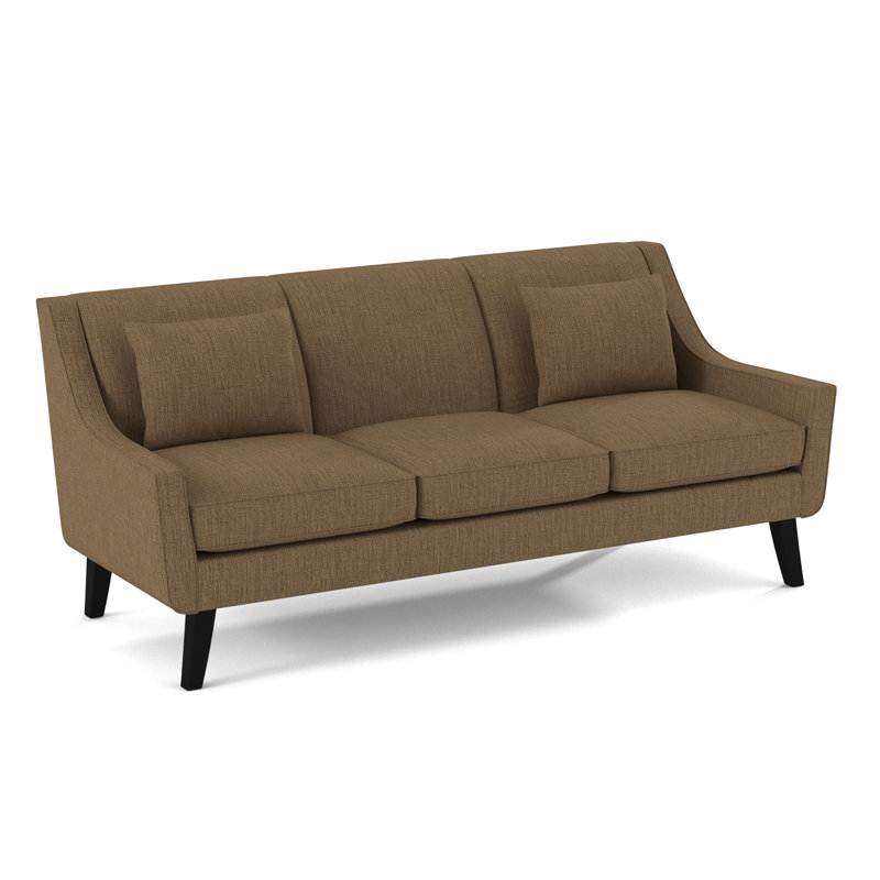Gros 85'' Upholstered Sofa, Heavenly Cafe Chenille