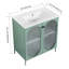 Meuble-lavabo autoportant de 30 po avec lavabo en céramique-1399216254