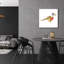  «Holly Jolly Pheasant» par Elle Media Group, art mural en verre acrylique, 24 po x 24 po-1912007271