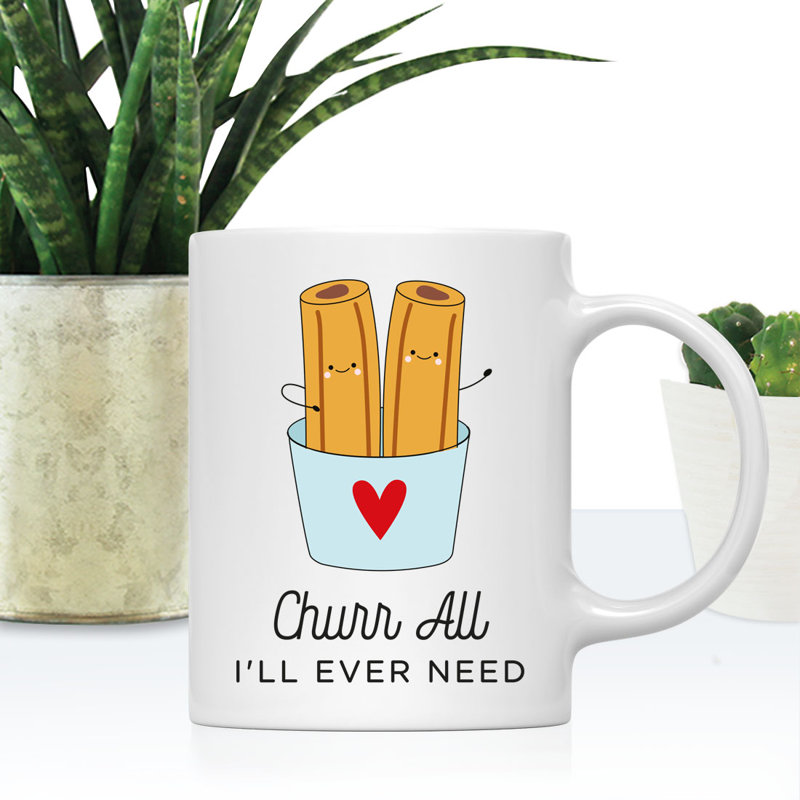 Tasse à café Funny Food pun, De churr