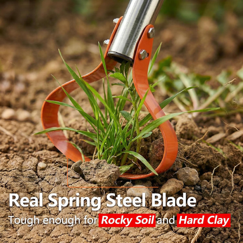63-Inch Stirrup Hoe Garden Tool