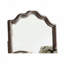 Miroir à finition chêne