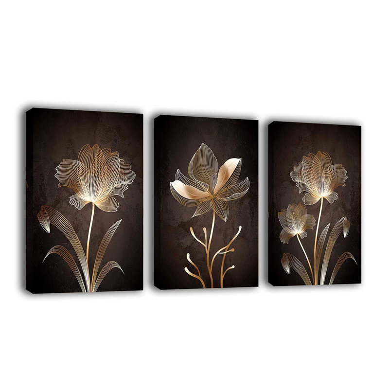3 Piece Wrapped Canvas Print