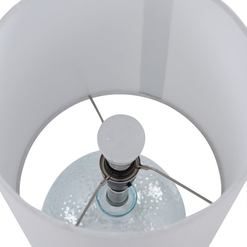 Lampe de table 20 po Barnwell, Bleu aqua clair