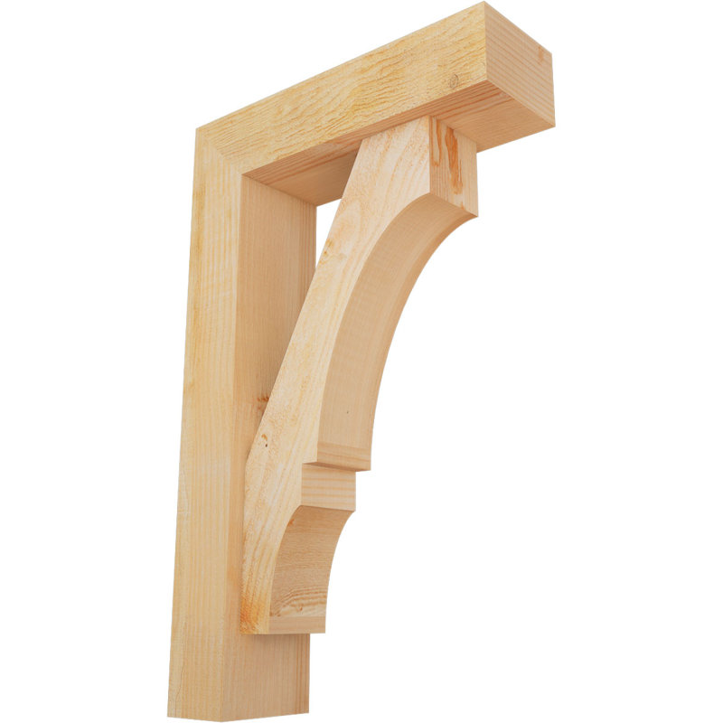 Support de bloc Balboa avec entretoise décalée, 32 x 20, Sapin Douglas de l 6 po (scié brut)