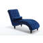 Chaise longue capitonnée en velours-290435526