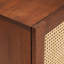 TV Cabinet with Shelf with Storage Brown Solid Mango Wood Media