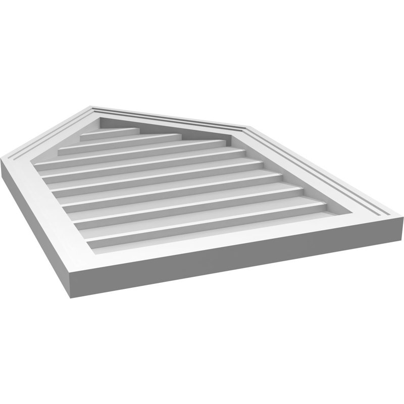 Ventilateur à pignon en uréthane non-fonctionnel Signature, H 30 po x l 20 po x P 1,5 po
