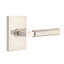 Passage Door Lever with Square Rosette-347211920