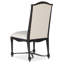 Ciaobella Upholstered Side Chair in Black/Cream-70497662