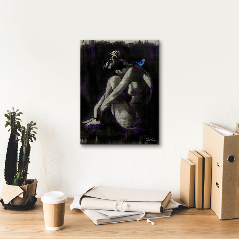 Toile épique «Nostalgia» par Loui Jover, 12 po x 16 po