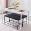 Fauste 4 - Person Four Leg Dining Set-831072725-831072726-831072727