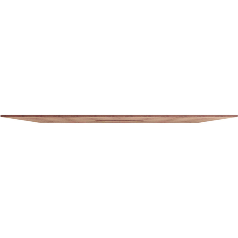 Chevron Ceiling Medallion, Wood (Paint Grade), 30" H x 30" W x 0.38" D