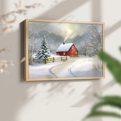 «Chirstmas Art» - DCCXLV - Reproduction encadrée - Restickable