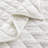 Pointehaven Ivory Velvet Oversized Diamond Quilt Set, Full-117339336-117339333