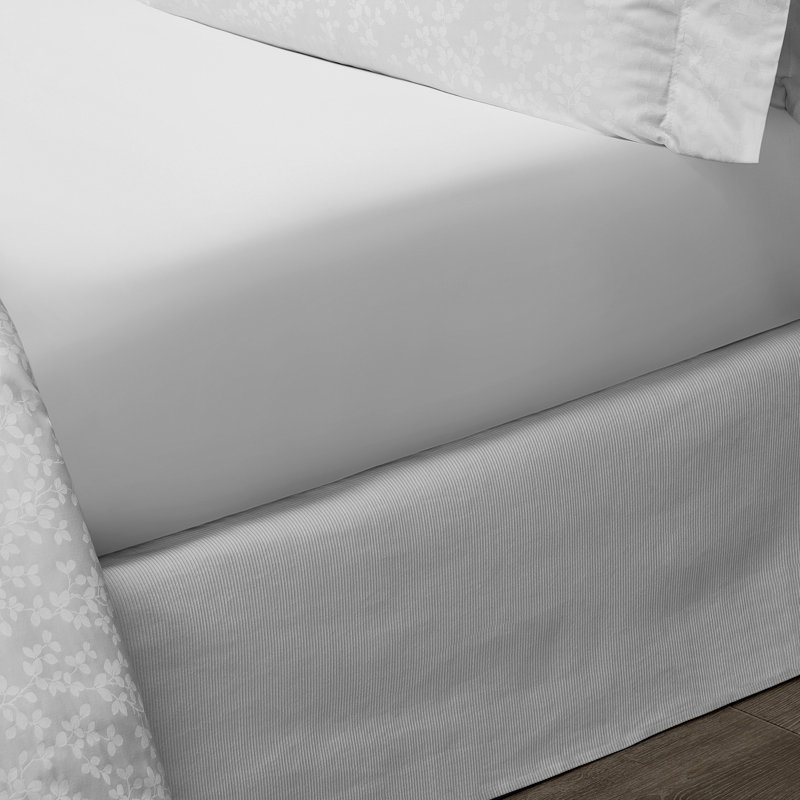 Adriana Sateen Flatweave Flat Sheet, King Flat Sheet