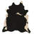 Osborn Handmade Dark Brindle Natural Cowhide Area Rug with Suede Backing