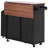 47.2 Inch Farmhouse Kitchen Island with Drop Leaf, Removable Side Racks, and Ample Storage, Perfect for Modern and Traditional Kitchens.-118672767
