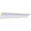 2 3/8"H x 2 3/8"P x 3 3/8"F x 94 1/2"L Classic Smooth Crown Moulding