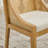 Rattan Dining Chairs With Decorative Armrests-1572731787