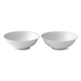 Royal Copenhagen White Fluted Cereal Bowl