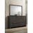 Rex Wood Rectangle Mirror in Gray