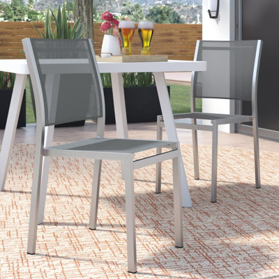 Shore Aluminum Outdoor Side Chair